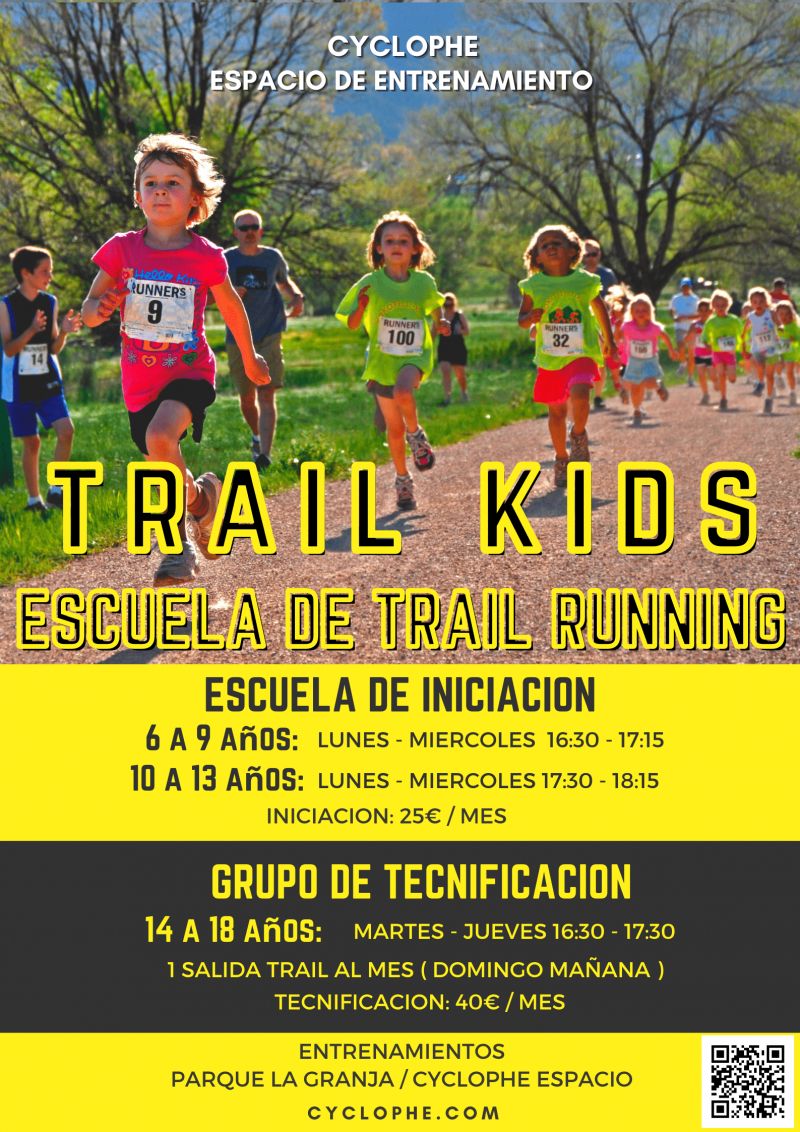 TRAIL KIDS ESCUELA DE TRAIL RUNNING - Inscríbete