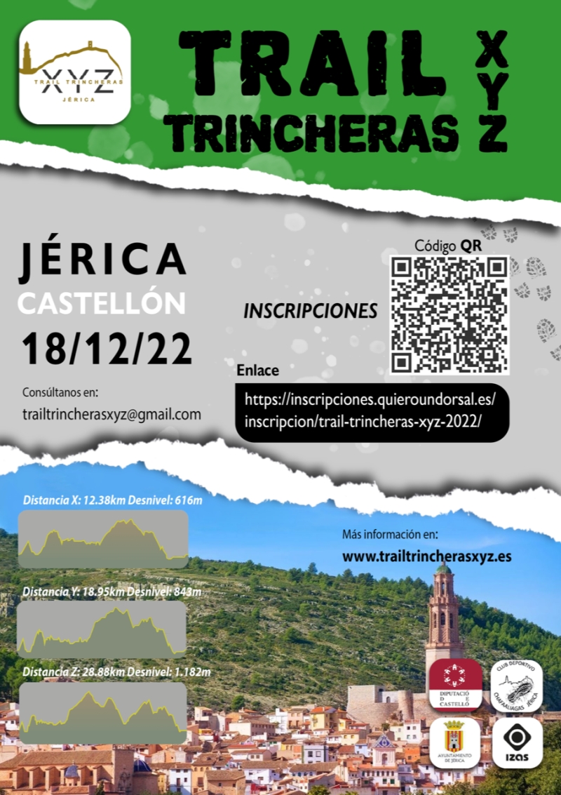 TRAIL TRINCHERAS XYZ 2022 - Inscríbete